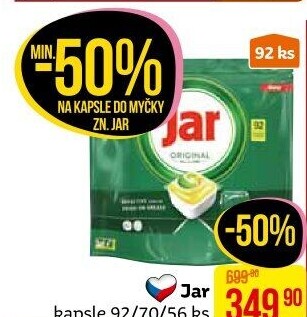 Kapsle do myčky Jar