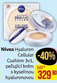 Make-up v houbičce Hyaluron Cellular Filler Nivea