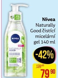 Micelární gel čisticí Naturally Good Nivea
