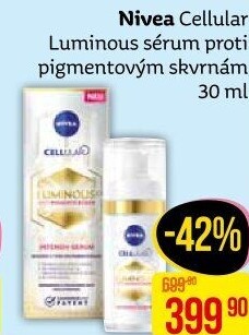 Sérum proti pigmentovým skvrnám Cellular Luminous Nivea