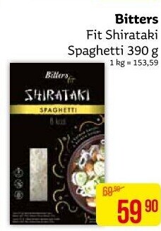 Těstoviny Shirataki Bitters Fit