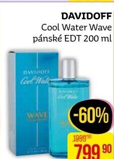 Toaletní voda pánská Cool Water Wave Davidoff