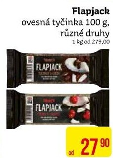 Tyčinka Flapjack Tomm'