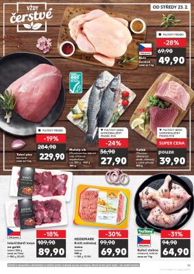 akční leták Kaufland 23.2.2022-1.3.2022
