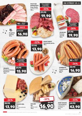 akční leták Kaufland 23.2.2022-1.3.2022