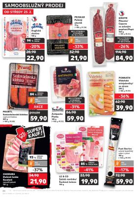 akční leták Kaufland 23.2.2022-1.3.2022