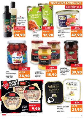 akční leták Kaufland 23.2.2022-1.3.2022