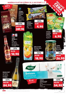 akční leták Kaufland 23.2.2022-1.3.2022