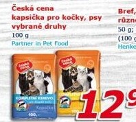 Kapsičky pro psy Česká cena