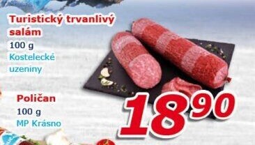 Salám turistický Kostelecké uzeniny