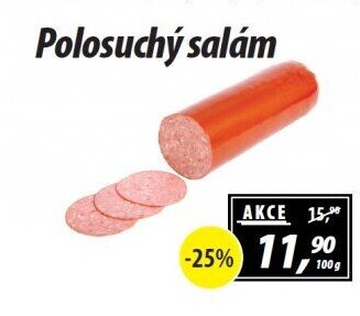 Polosuchý salám