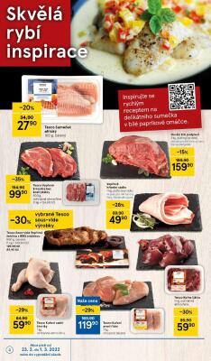 akční leták Tesco 23.2.2022-1.3.2022