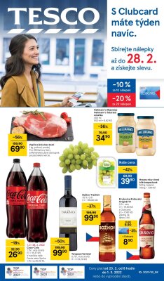 akční leták Tesco 23.2.2022-1.3.2022