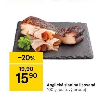 Anglická slanina lisovaná
