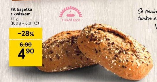 Bageta fit s kváskem