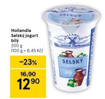 Bílý jogurt selský Hollandia