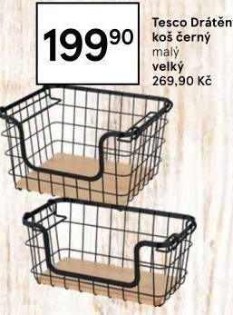 Drátěný koš Tesco