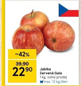 Jablka Gala