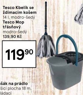 Kbelík se ždímacím košem Tesco