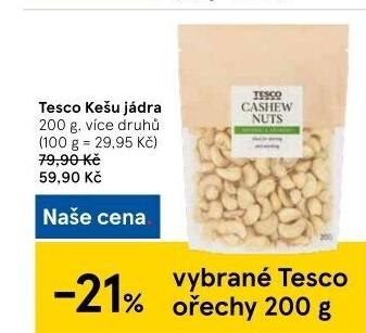 Kešu Tesco