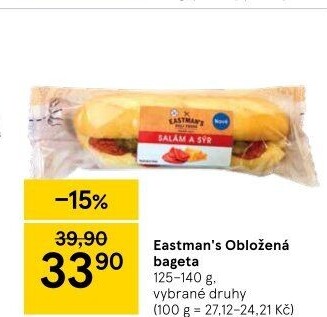 Obložená bageta Eastman'