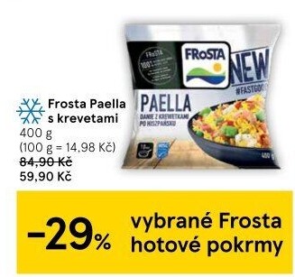 Paella mražená Frosta