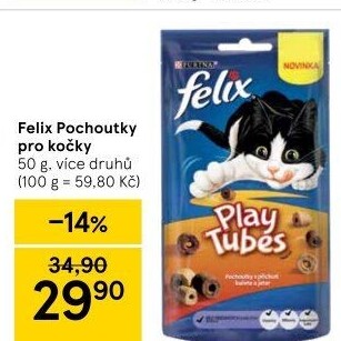 Pamlsky pro kočky Felix Purina