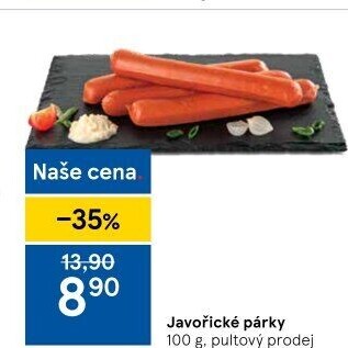 Párky javořické