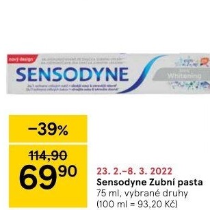 Pasta na zuby Sensodyne