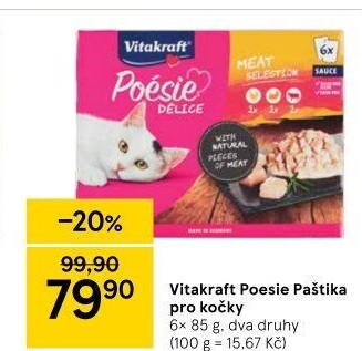 Paštika pro kočky Poésie Vitakraft