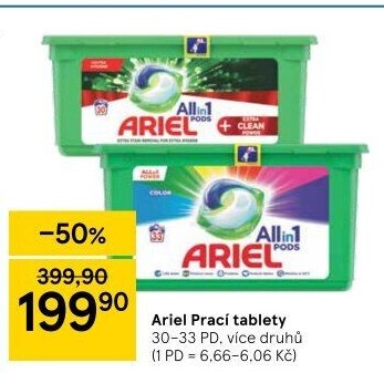 Prací kapsle Ariel