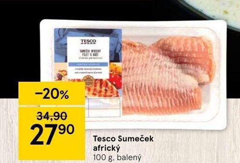 Sumeček africký Tesco