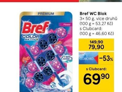 WC blok Bref