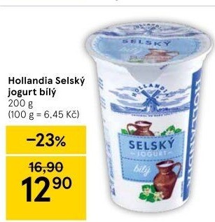 Bílý jogurt selský Hollandia