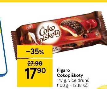 Čokopiškoty Figaro