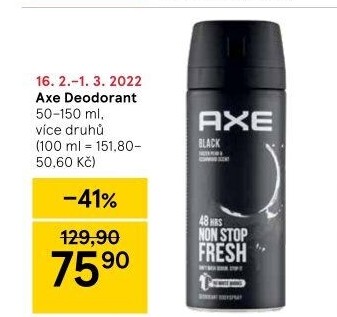 Deodoranty Axe