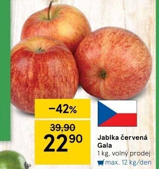 Jablka Gala