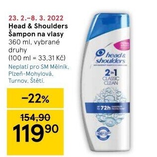 Šampon proti lupům Head&amp