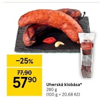 Uherská klobása Krahulík