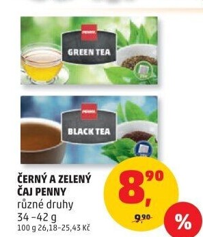 Černý čaj Penny