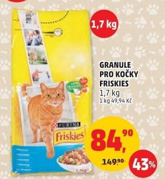Granule pro kočky Friskies