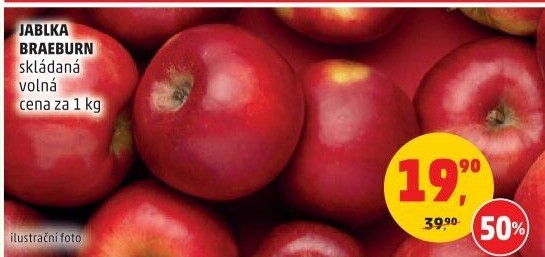 Jablka Braeburn