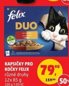 Kapsičky pro kočky Felix Purina