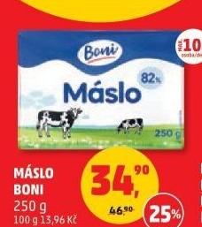 Máslo Boni