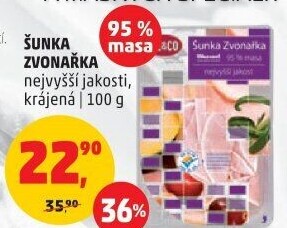Šunka Zvonařka nejvyšší jakosti LE&amp