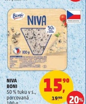 Sýr Niva 50% Boni