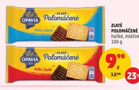 Zlaté polomáčené Opavia