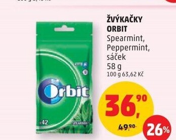 Žvýkačky Orbit