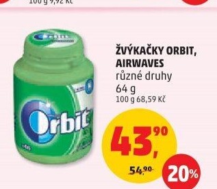 Žvýkačky Orbit