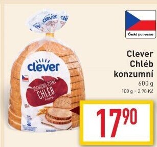Chléb konzumní Clever